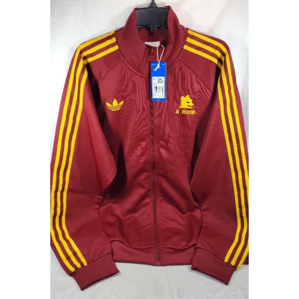 Adidas X AS Roma Limited Edition 2025/26 Mock Neck Track Jacket JZ7187 - XL